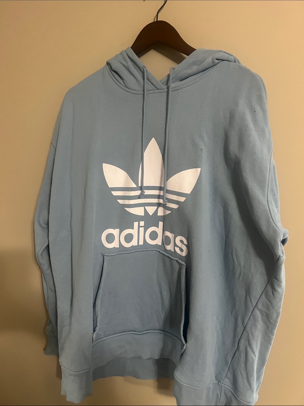 Adidas Light Blue Hoodie